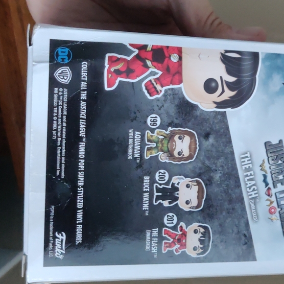 Funko Pop 201 - The Flash (Unmasked) - Picture 7 of 8